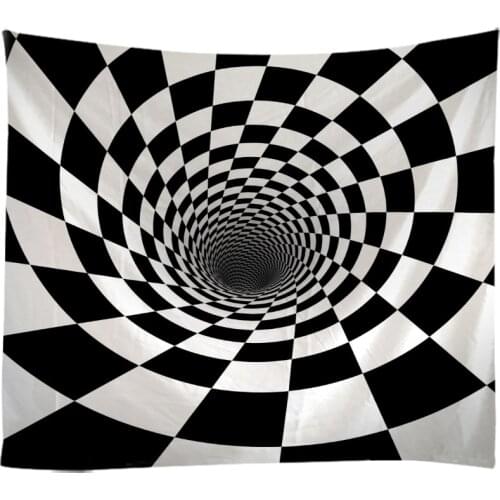 Creative Geometeic Figure Tapestry Wall Hanging Cloth Bed Spread Beach Towel Table Cloth House Decoration Living Room Decoration