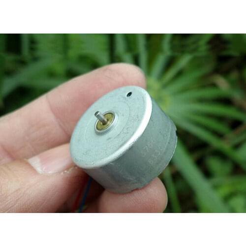 Nidec Micro Mini 300 DC Motor DC 6V-9V 7.2V 9V 6500RPM Small Tiny Electric Type DIY Car Boat Ship Model Solar Panel Experiment