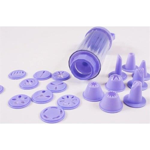 Nozzles Icing Piping Cream Muffin Cake Decorators Decorating Tip Sets DIY Pastry Syringe Extruder Pen Spray Gun Head Cake Tools