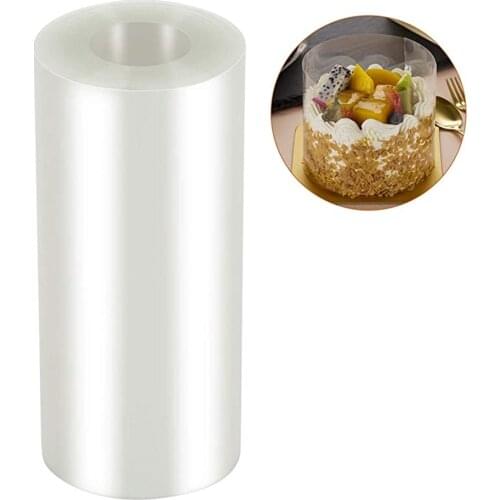 Cake Collars Transparent Cake Rolls Acetate Cake Collar Transparent Chocolate Mousse Collar Baking Surrounding Edge Decorating