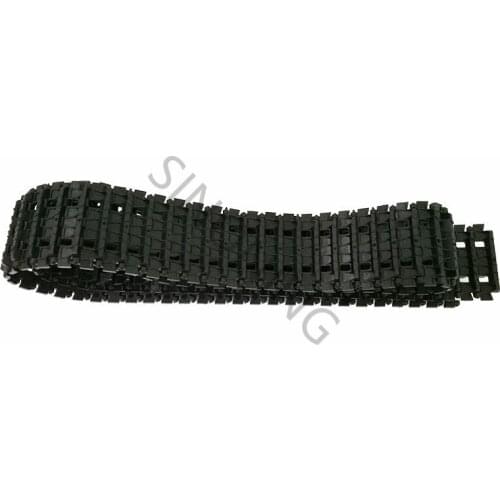 Tracks Plastic Caterpillar Crawler Chain Conveyor Belt for Robot Tank Chassis Engineering Plastic Tracks