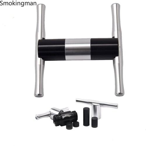 Smoke Suppressor Compressor Dry Herb Tobacco Crusher Spice Herb Grinder Snuff Presser Set Hand Crusher Accessories Cream Whipper