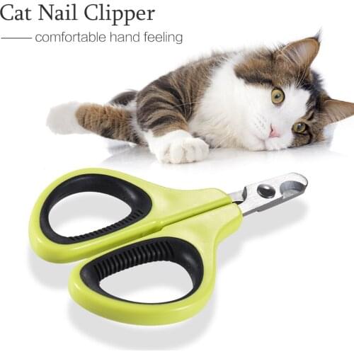 Popular Cat Nail Scissors For Kittens Puppy Rabbi Bird Ferret Nail Cutter Trimmer For Pet Cats Pet Nail Clippers