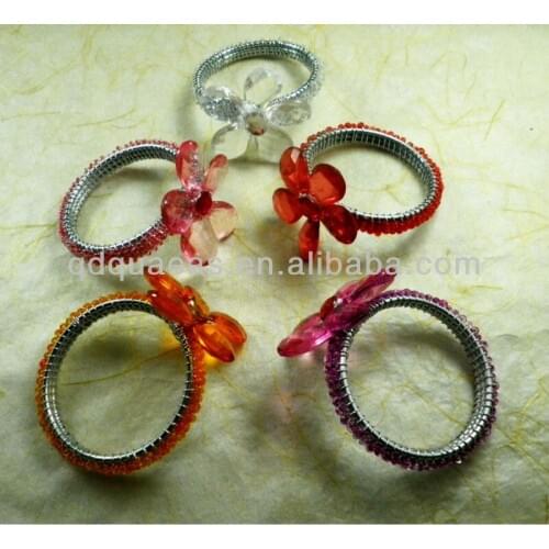 Aliexpress sold beaded wedding napkin ring