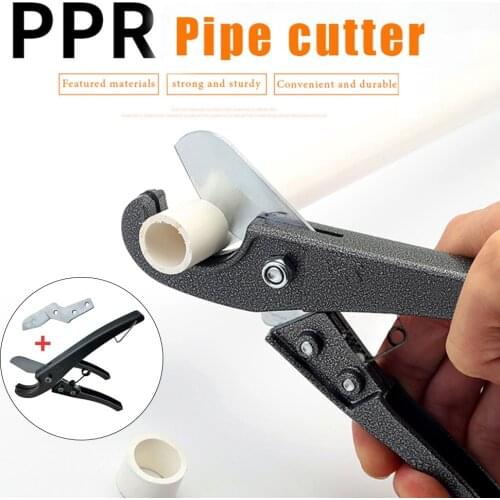 Aluminum Alloy Pipe Cutter 32mm Ratchet Water Tube Knife Pipe And Tube Cutter Ratcheting Hose Cutter One-hand For 1/4" O.D Pipes