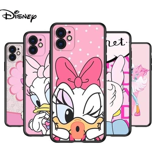 Silicone Cover Disney Daisy Duck For Apple IPhone 12 Mini 11 Pro XS MAX XR X 8 7 6S 6 Plus 5S SE Phone Case