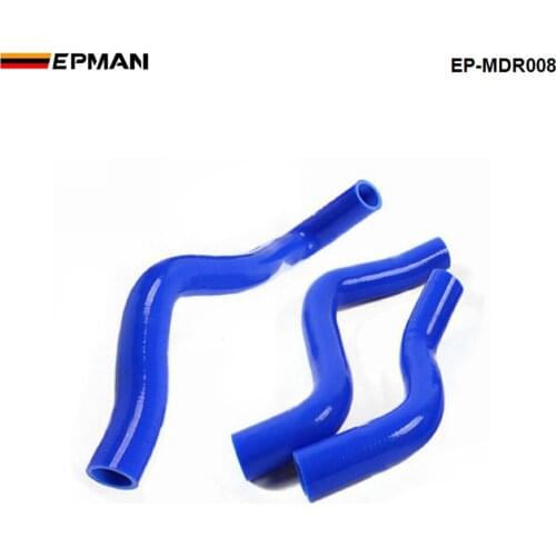 Silicone Intercooler Radiator Hose Kit High Temp Piping For Mazda RX8 SE3P (3pcs) EP-MDR008