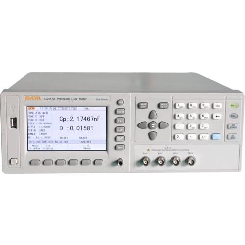 U2817 Precision LCR Meter Test frequency:50Hz -100kHz,Basic Accuracy:0.05% perfect alternative TH2817