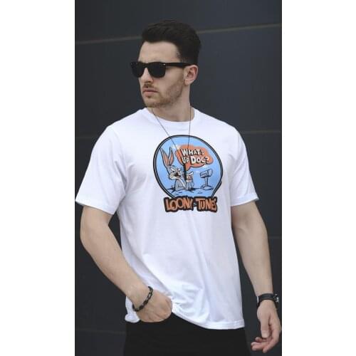 Paloma Bugs Bunny Printed Comfort Fit Unisex Tshirt