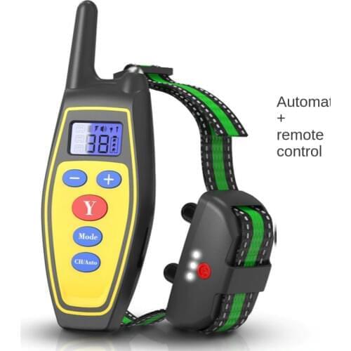 Dog Training Device Remote Control Bark Stopping Device Pet training Collar Charging Waterproof Shock