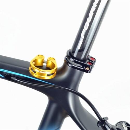 FOURIERS Mountain Bike Bicycle Seatposts Clamps Cycling Ultralight Bicycle Seatposts Clamps 31.8mm 34.9mm