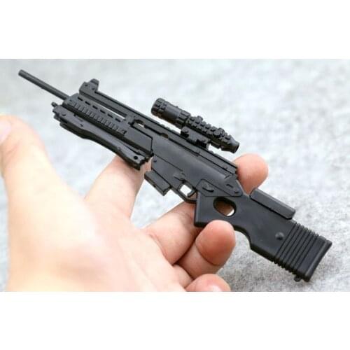 1/6 HK SL8 Assault Rifle 1/6 Soldier Weapon Accessories for 12" Action Figure Assembled Gun Model Toy