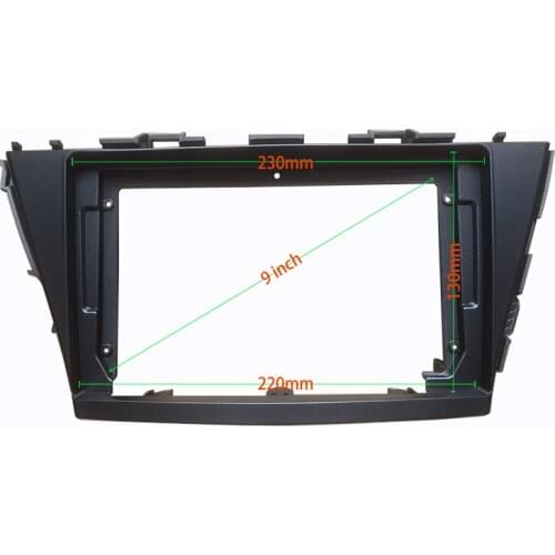 9 INCH Car Audio Frame GPS Navigation Fascia Panel Car dvd Plastic Frame Fascia is suitable for 2013 TOYOTA PRIUS