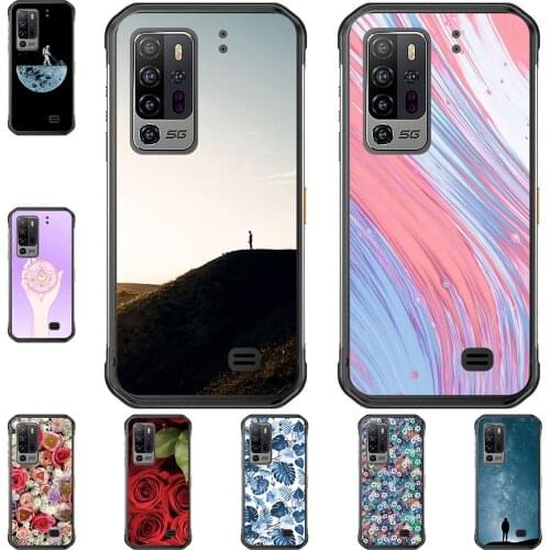 I am alone Phone Case For Ulefone Armor 11 11T 5G 2021 Bags Fashion Luxury Color Cartoon Printed Paint Mobile