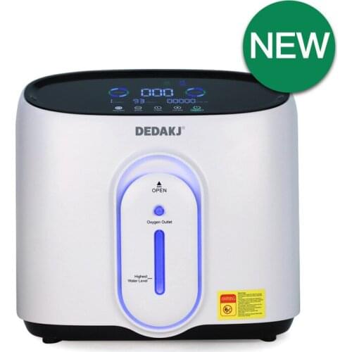 DEDAKJ DE-Q1W Oxygene Concentrator 1L-8L Home Care Portable Lightweight Nebulizer Low Operation Noise Oxygen Generator Machine