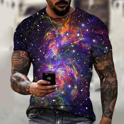 New Space Galaxy Planet Universe 3d Printed Childrens T-shirt Kids Sky Star 3d Printed Cool Tops Boys Girls Fashion Streetwear