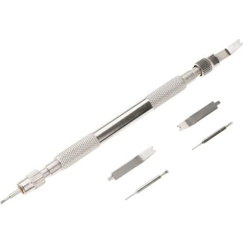 Silver Spring Bar Watch Repair Tool For Watch Band Replacement With Pin Set
