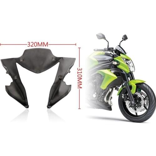 Motorcycle ATV Fairing Bracket Lampshade For Kawasaki ER6N 2012-2016 Black