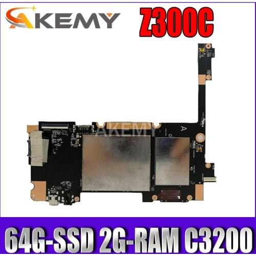 New! Maximum configuration original For Asus ZenPad 10 Z300C Tablets motherboard mainboard logic board W/ 64G-SSD 2G-RAM C3200