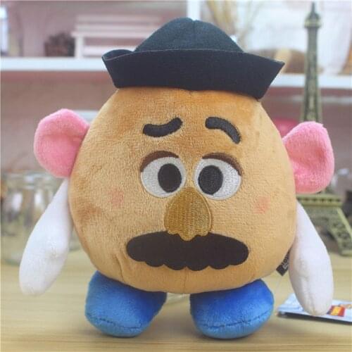 Original Disney Movie Toy Story 4 Cartoon Characters Potato Head Plush Toy Kawaii Potatoes Soft Stuffed Doll Kids Gifts 16cm