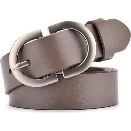 Belt For Women Pin Buckle Metal Adjustable High Quality Waistband Jeans Girl Fashion Lady Girdle Designer Trend Belts Luxury New