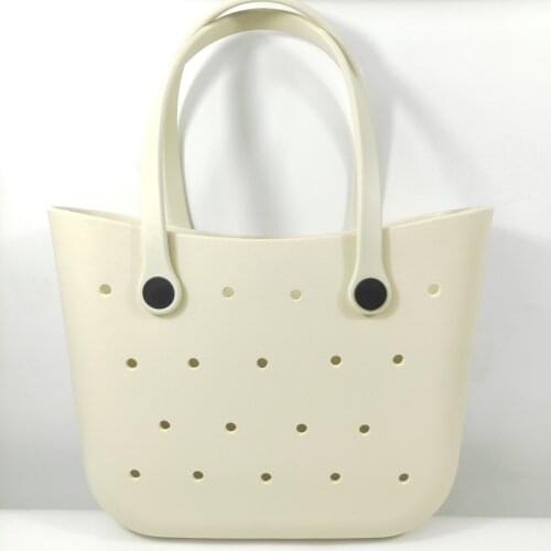 Luxury Women Shoulder Bag Large EVA Silicone Light Handbags Bolsas Female Travel Holiday Waterproof Beach Bag 2021