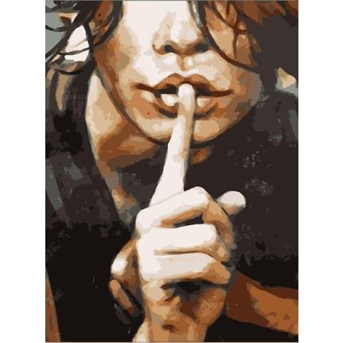 ROYALDREAM Quietness Abstract Painting Diy Digital Painting By Numbers Modern Wall Art Picture For Home Wall Artwork