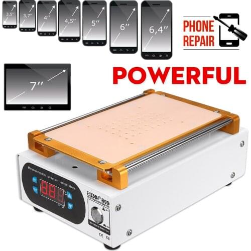 LCD Screen Separator Auto Heating Platform Phone Repair Machine Glass Removal Smooth Plate Screen Separator 7inch 220/110V