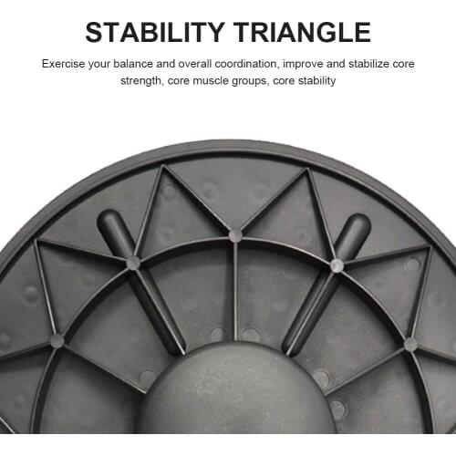 Wobble Board Round Balance Board Home Gyms Exercise Wobble Balance Board Non-Skid Bump Surface