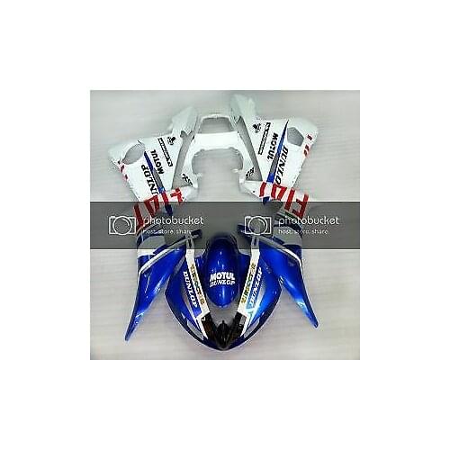 Wotefusi New ABS Painted Bodywork Fairing Full Set For 2005 Yamaha YZF 600 R6 (G)