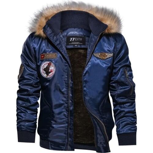 Winter Military Bomber Jacket Coat Men Air Force Army Tactical Jacket Warm Wool Liner Outerwear Parkas Hoodie Pilot Coat M-4XL