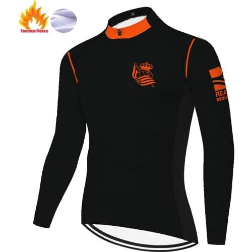 Team 2020 jersey ciclismo hombre team Winter Thermal Fleece warm breathable cycling jersey long sleeve bicycle jersey