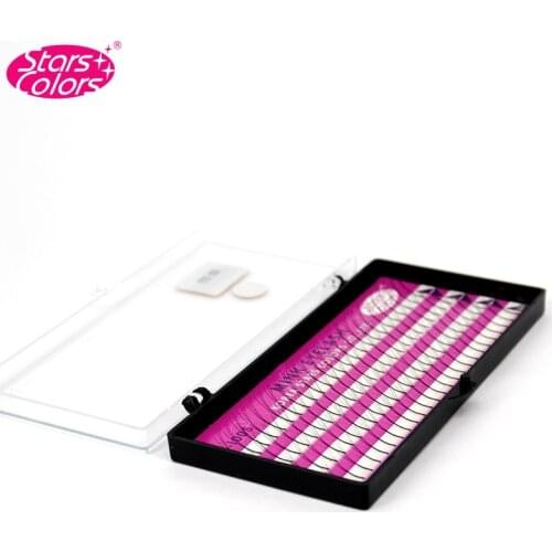 0.1mm C Curl 3D Silk Faux Mink Eyelashes 3 Flares Cluster False Eyelashes Natural Soft for Eyelash Extensions