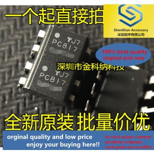 10pcs only orginal new PC817-2 PC827 DIP8 Photocoupler in-line