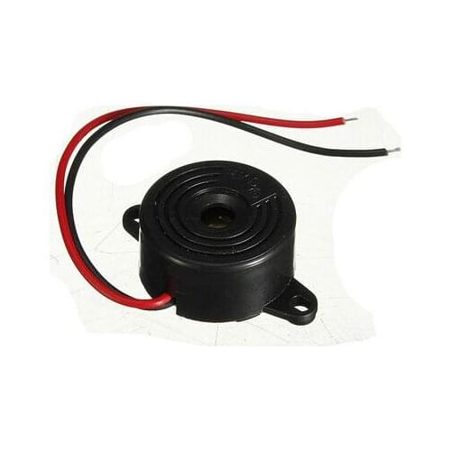 5PCS Hot Sale Durable 3-24V Piezo Electronic Buzzer Alarm 95DB Continuous Sound Beeper For Arduino Car Van New Arrival