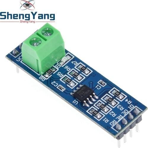 5PCS MAX485 Module RS-485 TTL Turn To RS485 MAX485CSA Converter Module For Arduino Microcontroller MCU Development Accessories