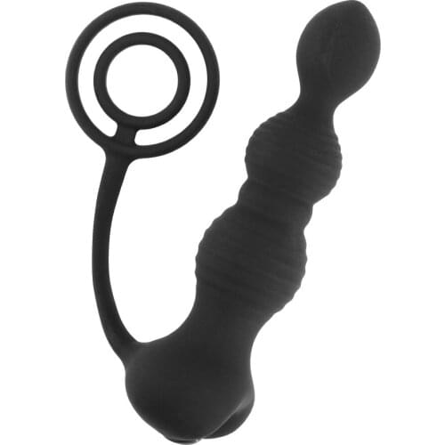 10 Mode Butt Plug Double Ring Pull Beads Anal Vibrator Sex Toys for Men Women Prostate Massage Sex Product Delay Ejaculation