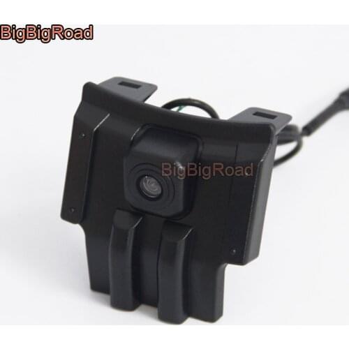BigBigRoad Car Front View Parking Logo Camera Night Vision Waterproof For Toyota Land Cruiser Prado 150 LC150 2018 2019 2020