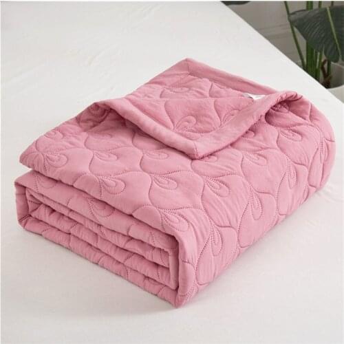 Home Summer Thin Quilt Washed Cotton Air-conditioning Quilt Student Dormitory Single Summer Quilt