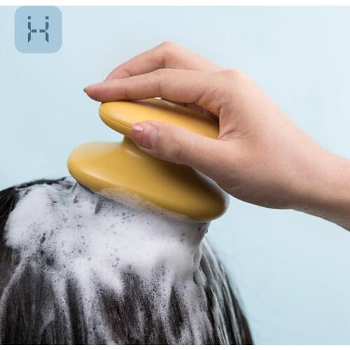 Elastic Shampoo Brush Scalp Massage Comb Deep Cleansing of Hair Head Massager Soft Hair Washing Combs Bath SPA Cleaning Tools
