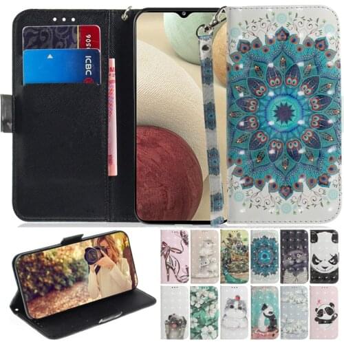 Flip Leather Case On For Samsung Galaxy Note 10 Lite M3 Prime S10 Plus A21 A81 M60S A91 M80S M30S M21 Stand Cover Painted Coque