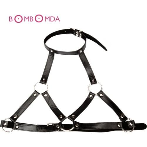 PU Leather BDSM Bondage Restraints Nipple Clamps Slave Collar Fetish O ring Mouth GagAdult Games Sex Toys For Couples