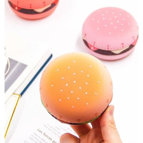 Kitchen Timer Hamburger Creative Styling Countdown Management Cooking Reminder Tool