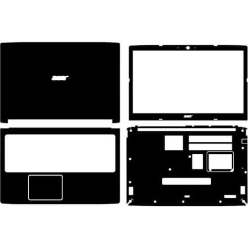 KH Laptop Sticker Skin Decals Cover Protector Guard for ACER A515-51