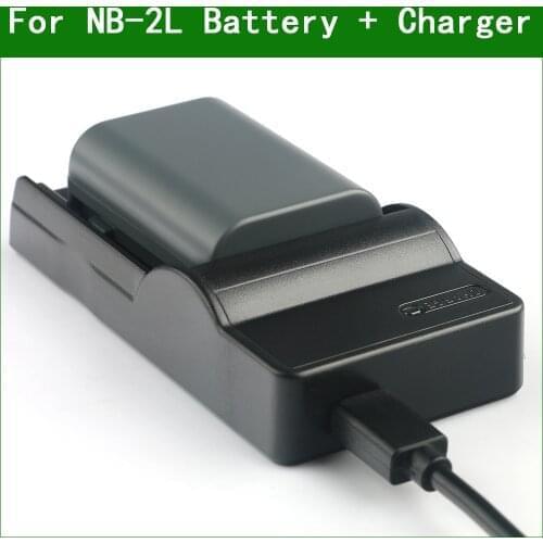 NB-2L NB-2LH Camera Battery + Charger For Canon PowerShot G7 G9 S30 S40 S45 S50 S60 S70 S80 ZR100 ZR200 ZR300 ZR500 ZR600 ZR700