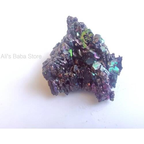 1pcs Natural Colorful Ore Mineral Specimens Oxidation Zone of Polymetallic Deposits Dominated by Copper and Iron Decoration