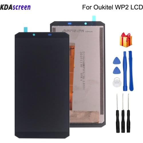 Original 6.0 inch For Oukitel WP2 LCD Display Touch Screen Assembly Phone Parts For Oukitel WP2 Screen LCD Display Free Tools