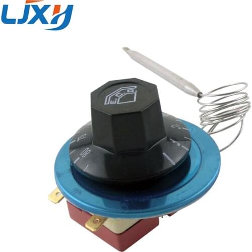 LJXH Water Heater Temperature Controller 30-80/30-110/50-300/60-200 centigrade Retardant plastic shell Thermostat Knob Switch