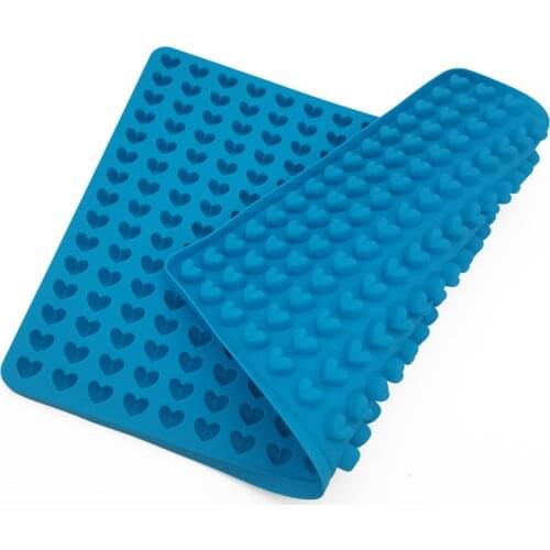 Pets Food Silicone Mold Heart-shaped Cookies Pet Cakes Mousse Mold Cookies Treats Mold Gummy Candy Mold Great Baking Mold