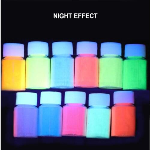 Luminous Powder Pigment Epoxy Resin Pigment Glow in The Dark for Resin Paint Slime SCIE999